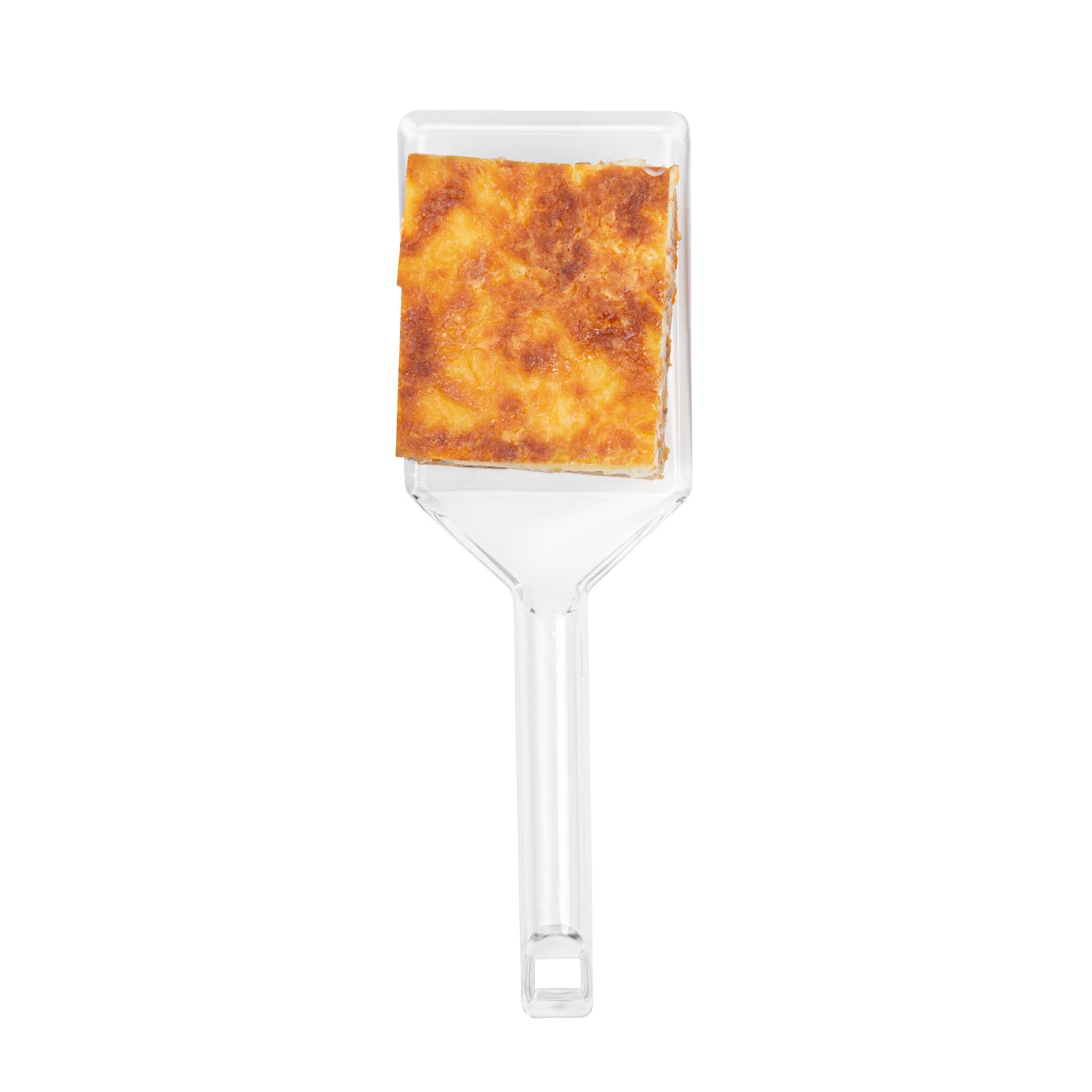 Cater Tek Clear Plastic Serving Spatula - Recyclable - 10" - 100 count box