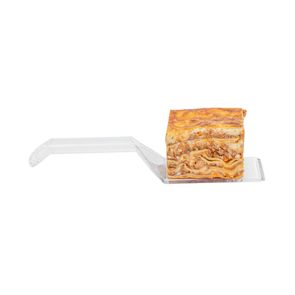 Cater Tek Clear Plastic Serving Spatula - Recyclable - 10" - 100 count box