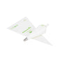 Pastry Tek Clear Plastic Pastry Piping Bag - Biodegradable - 18" x 8 3/4" - 100 count box