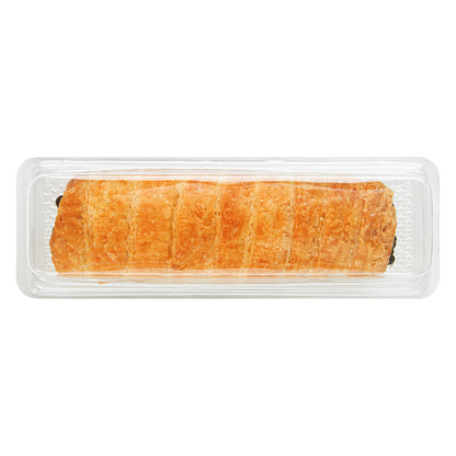 Thermo Tek 9 oz Rectangle Clear Plastic Pastry Box - with Lid - 7 3/4" x 2 3/4" x 2 1/4" - 100 count box
