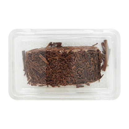 Thermo Tek 13 oz Semicircle Clear Plastic Swiss Roll Cake Box - with Lid - 5 1/2" x 3 1/2" x 3 1/4" - 100 count box