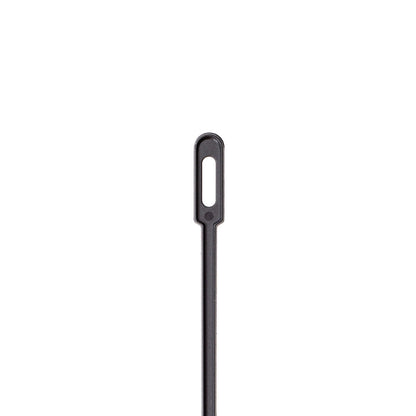 Restpresso Black Plastic Keyhole Coffee Stirrer - 6 1/4" - 100 count box