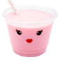 Visage 9 oz Clear Plastic Cup - Madame - 3 3/4" x 3 3/4" x 2 3/4" - 100 count box