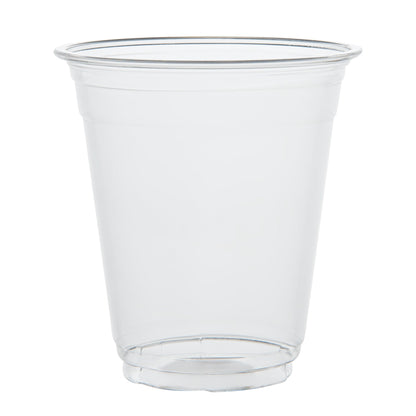 Visage 12 oz Clear Plastic Cup - 3 3/4" x 3 3/4" x 4" - 100 count box