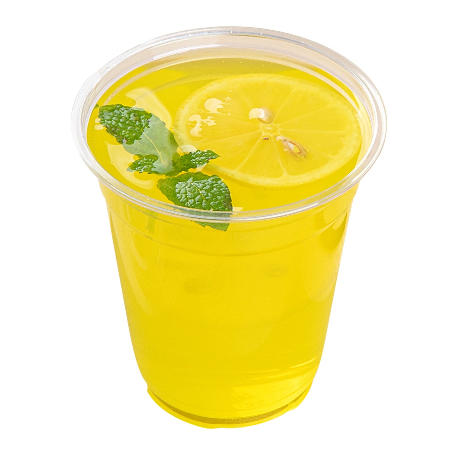 Visage 12 oz Clear Plastic Cup - 3 3/4" x 3 3/4" x 4" - 100 count box