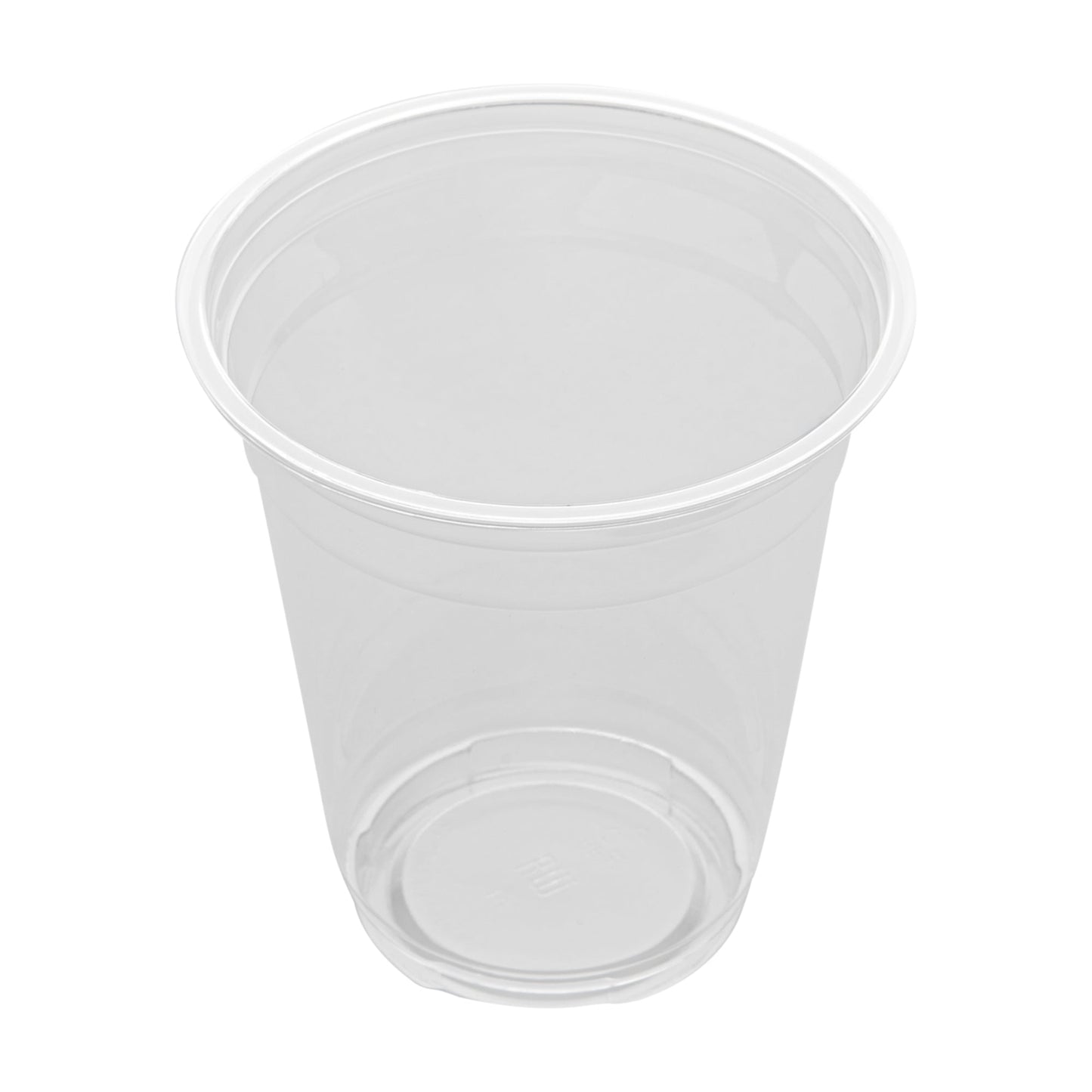 Visage 12 oz Clear Plastic Cup - 3 3/4" x 3 3/4" x 4" - 1000 count box