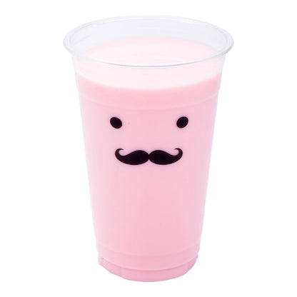 Visage 20 oz Clear Plastic Cup - Monsieur - 3 3/4" x 3 3/4" x 5 1/2" - 100 count box