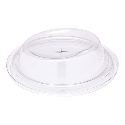 Visage Clear Plastic Top Hat 2-in-1 Straw or Sippy Cup Lid - Fits 9, 12, and 16 oz - 100 count box