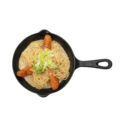 Voga 12 oz Black Melamine Serving Dish with Handle - Faux Cast Iron - 10" x 6 3/4" x 1 1/4" - 6 count box