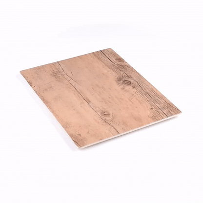 Voga Countryside Brown Melamine Serving Board - Faux Wood - 12 1/2" x 10 1/4" x 1/2" - 1 count box