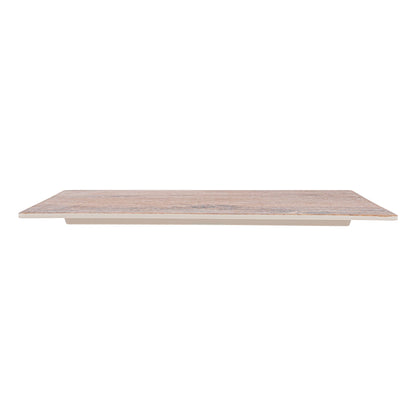 Voga Countryside Brown Melamine Serving Board - Faux Wood - 12 1/2" x 10 1/4" x 1/2" - 1 count box