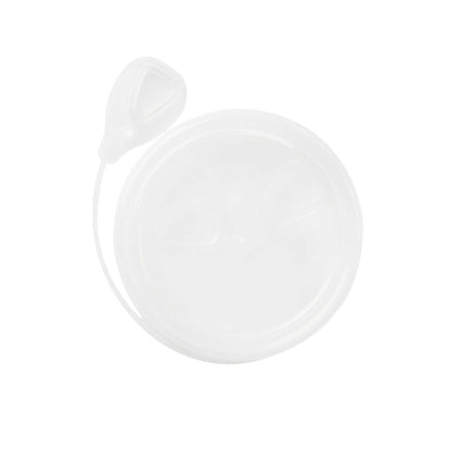 Bev Tek Clear Plastic Pop Lock Hot / Cold Drinking Cup Lid - Fits 12, 16 and 24 oz - 100 count box