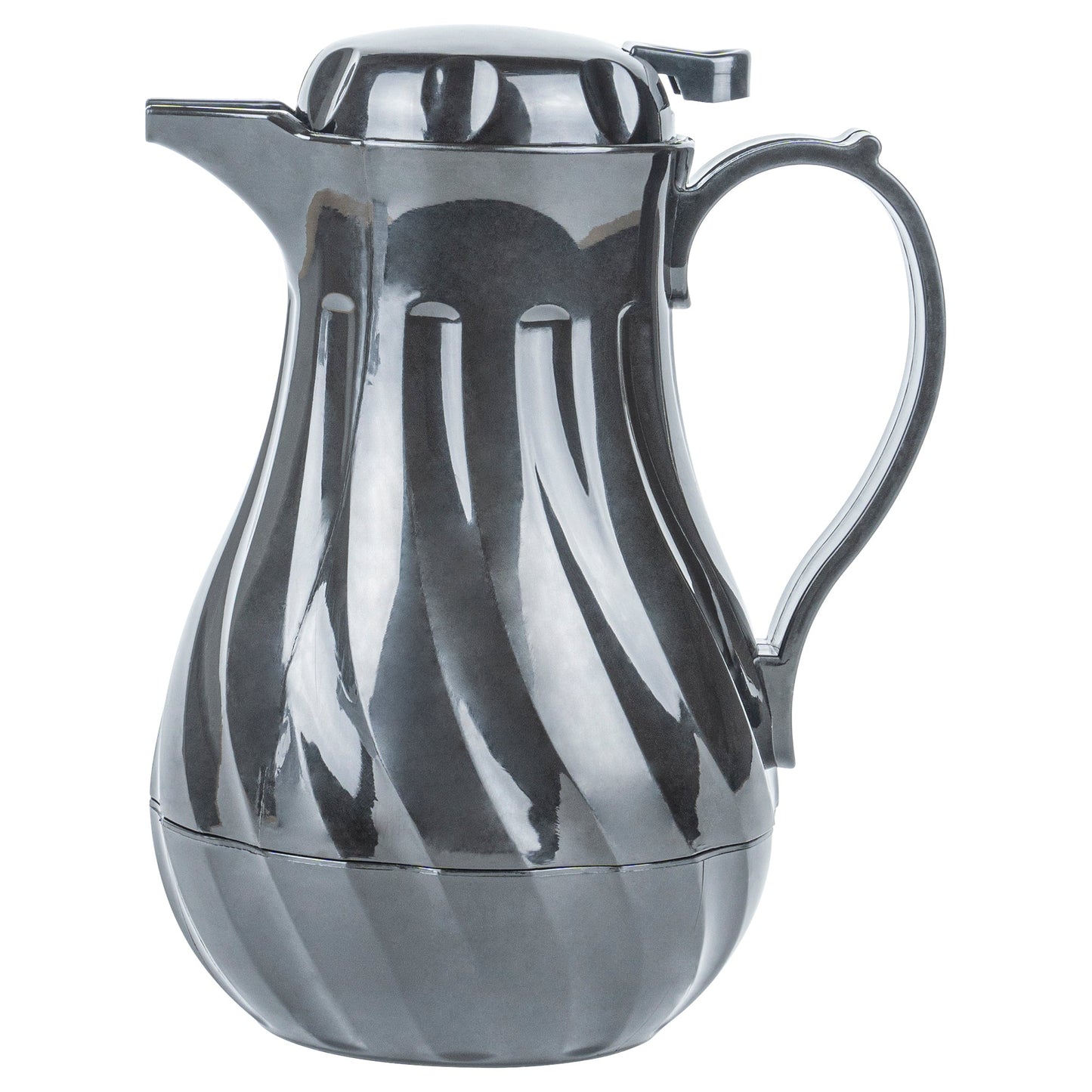 Restpresso 20 oz Black Thermal Coffee Carafe / Server - 6 1/2" x 5" x 8" - 10 count box