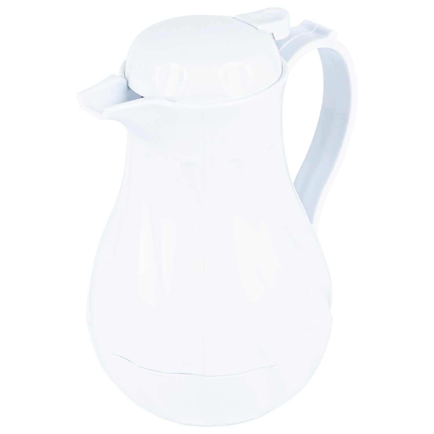 Restpresso 20 oz White Thermal Coffee Carafe / Server - 6 1/2" x 5" x 8" - 10 count box
