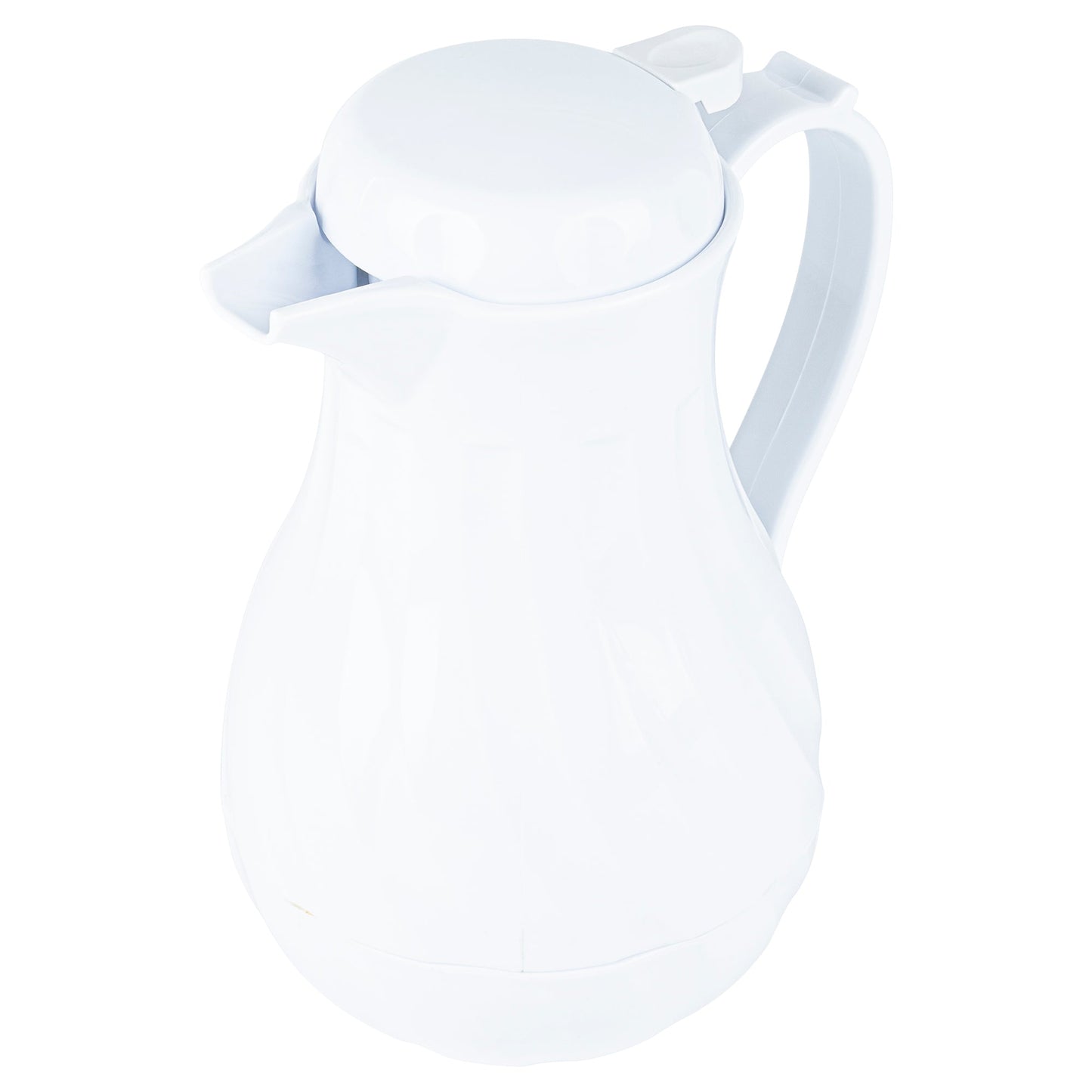 Restpresso 42 oz White Thermal Coffee Carafe / Server - 8" x 6" x 10" - 1 count box