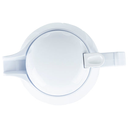 Restpresso 64 oz White Thermal Coffee Carafe / Server - 8 3/4" x 6 1/4" x 11" - 10 count box