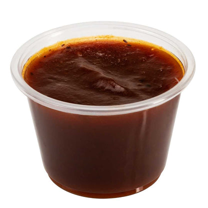 Chef 101 2.5 oz Round Clear Plastic Portion Cup - 2 1/2" x 2 1/2" x 1 1/2" - 2000 count box