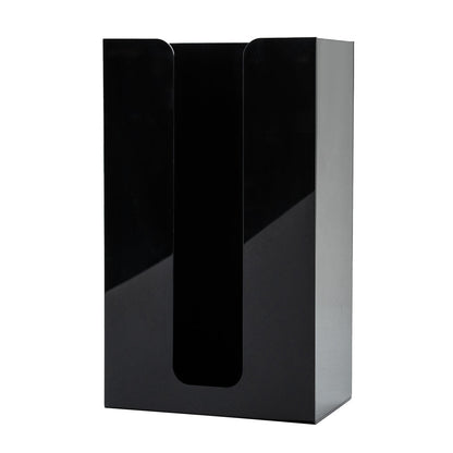 Restpresso Black Acrylic Vertical Coffee Cup Sleeve Dispenser - 6" x 3 1/2" x 10" - 1 count box