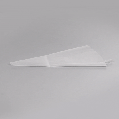 Pastry Tek White Silicone Pastry Piping Bag - 10 1/4" x 6 1/4" - 2 count box