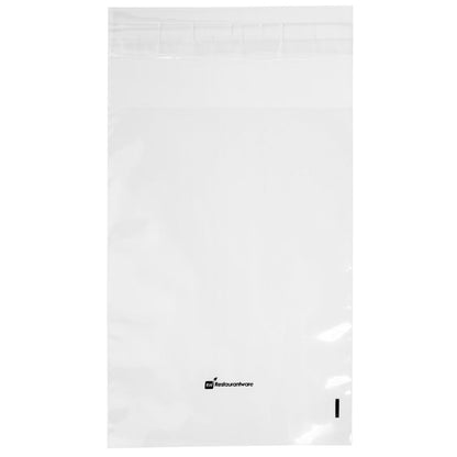 Bag Tek Clear Plastic Lip and Tape Bag - Self Sealing - 7" x 5" - 100 count box