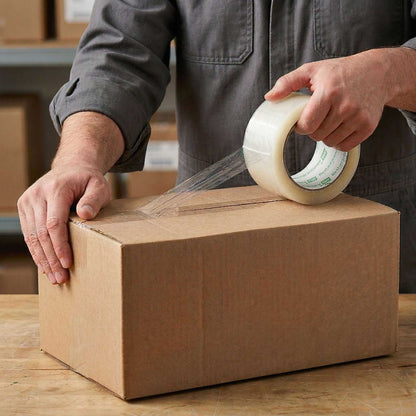 Handy Tek Clear Industrial Tape - 2 mil - 3" x 110 yds - 24 count box