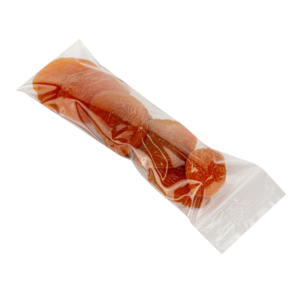 Bag Tek Clear Plastic Zip Snack Bag - 5" x 2" - 100 count box