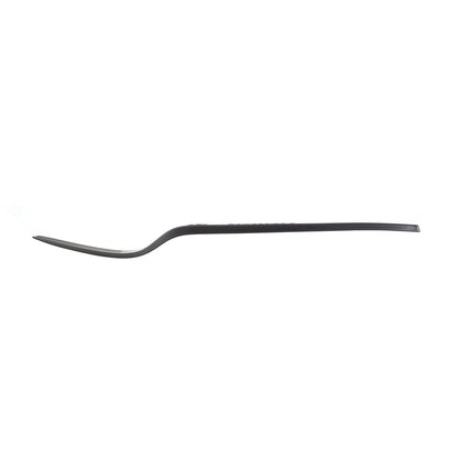 Basic Nature Black CPLA Plastic Fork - Wrapped, Heat-Resistant, Compostable - 6 1/2" - 250 count box
