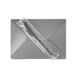 Basic Nature Black CPLA Plastic Knife - Wrapped, Heat-Resistant, Compostable - 6 1/2" - 50 count box