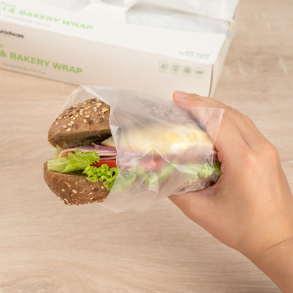 Chef 101 Plastic Interfolded Deli and Bakery Wrap - 10 3/4" x 10" - 10000 count box