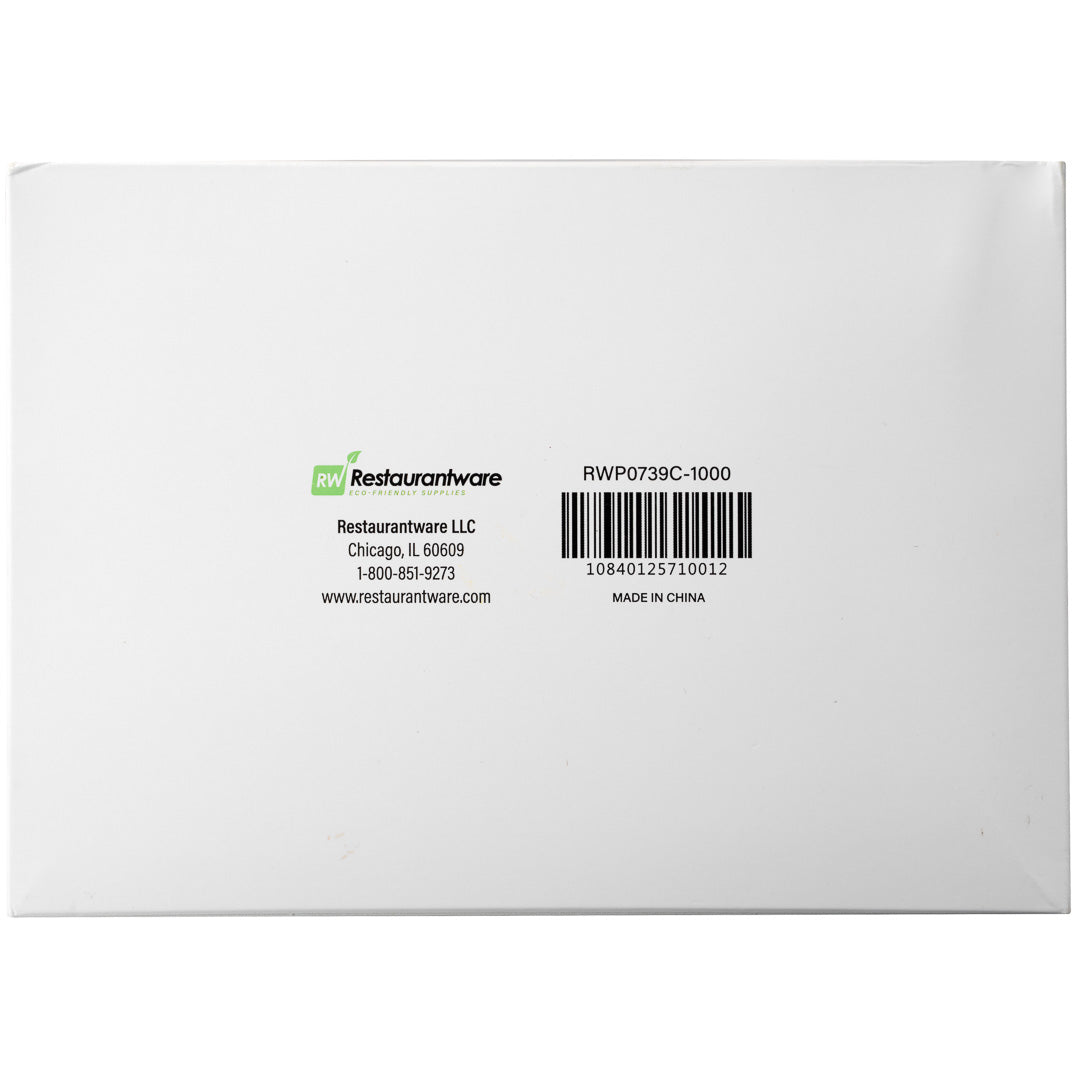 Chef 101 Rectangle Plastic Interfolded Deli and Bakery Wrap - 10 3/4" x 8" - 10000 count box