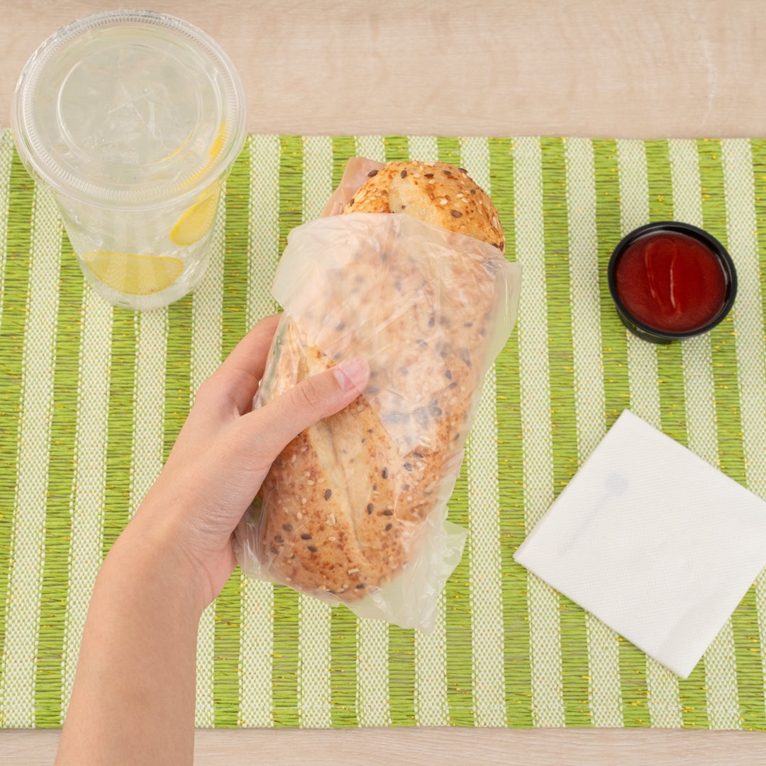 Chef 101 Rectangle Plastic Interfolded Deli and Bakery Wrap - 12" x 10 3/4" - 1000 count box