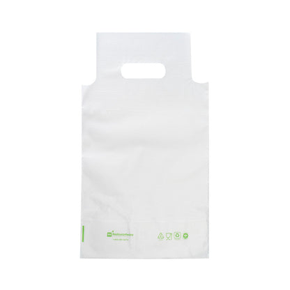 Bag Tek Clear Plastic Drink Carrier Bag - Fits 1 Cup - 6 1/4" x 3 1/4" x 11" - 100 count box