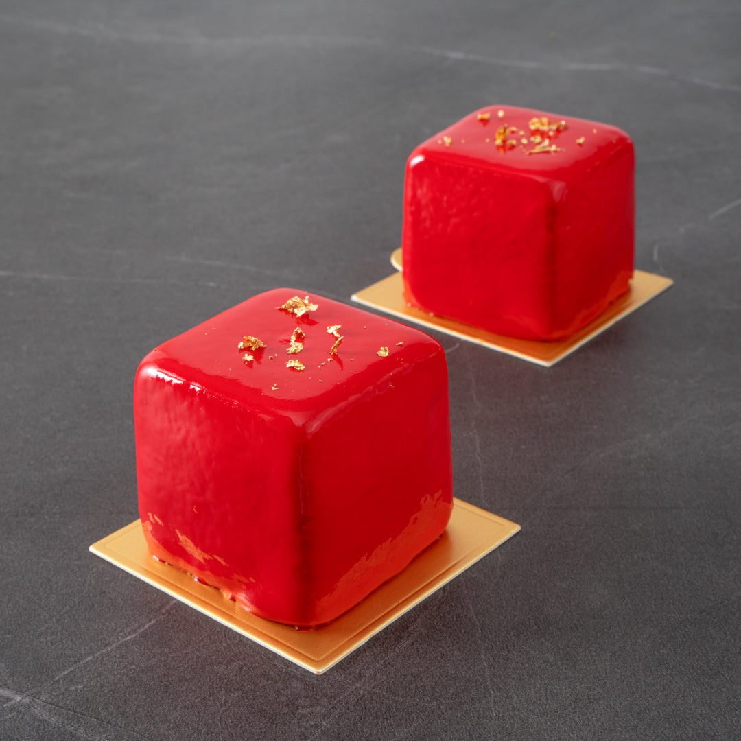 Pastry Tek Silicone Cube Baking Mold - 8-Compartment - 1 count box