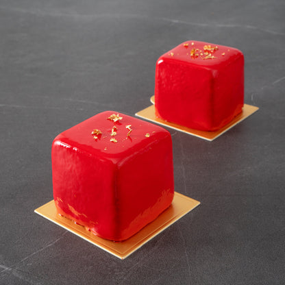Pastry Tek Silicone Cube Baking Mold - 8-Compartment - 1 count box
