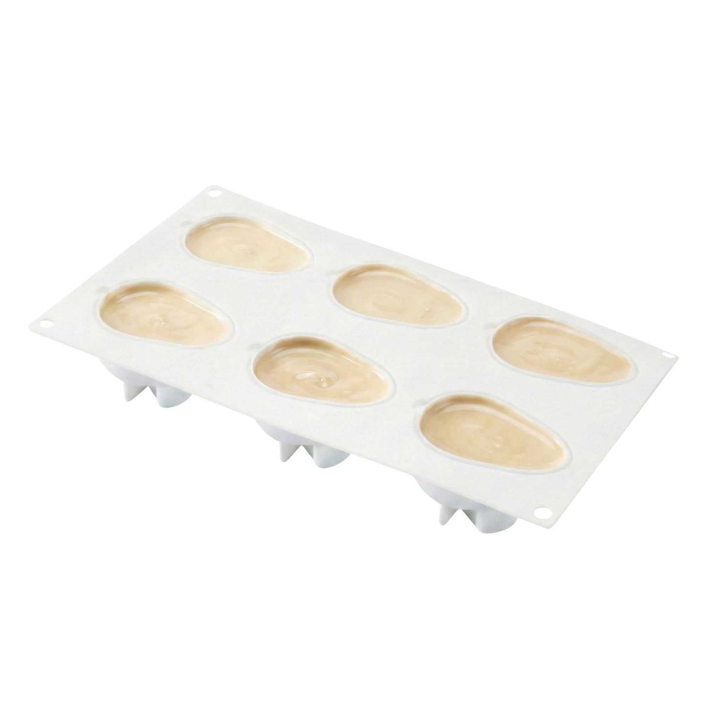 Pastry Tek Silicone Bunny Baking Mold - 6-Compartment - 1 count box
