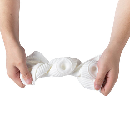 Pastry Tek Silicone Ridged Donut - 6-Compartment - 10 count box