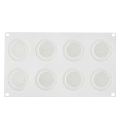 Pastry Tek Silicone Pineapple Baking Mold - 8-Compartment - 10 count box