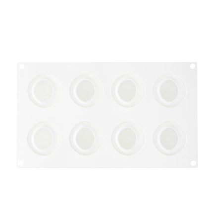 Pastry Tek Silicone Strawberry Baking Mold - 8-Compartment - 10 count box