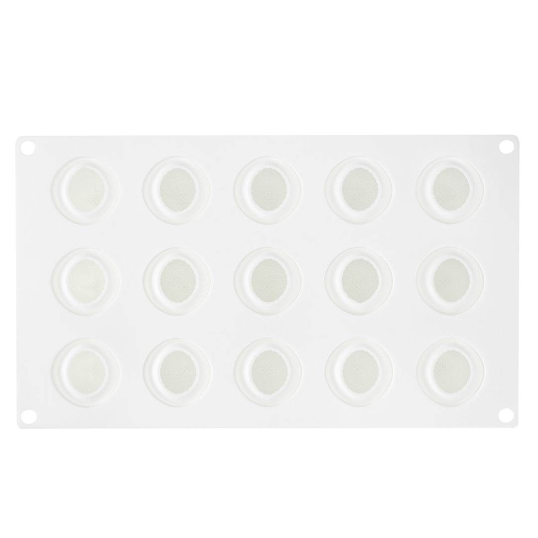 Pastry Tek Silicone Strawberry Baking Mold - 15-Compartment - 1 count box