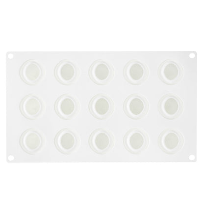 Pastry Tek Silicone Strawberry Baking Mold - 15-Compartment - 1 count box