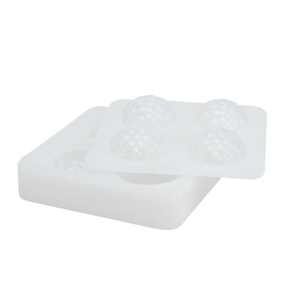 Pastry Tek Silicone Lychee Baking Mold - 4-Compartment - 1 count box