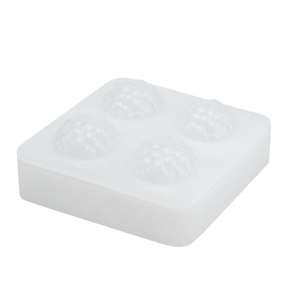 Pastry Tek Silicone Lychee Baking Mold - 4-Compartment - 1 count box