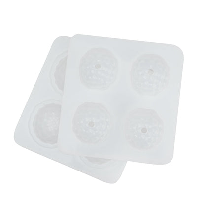 Pastry Tek Silicone Lychee Baking Mold - 4-Compartment - 10 count box