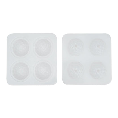 Pastry Tek Silicone Lychee Baking Mold - 4-Compartment - 10 count box