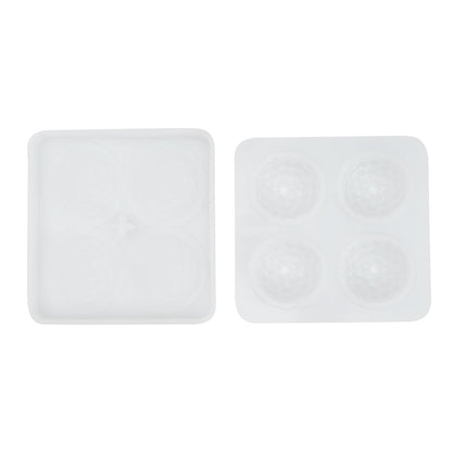 Pastry Tek Silicone Lychee Baking Mold - 4-Compartment - 10 count box