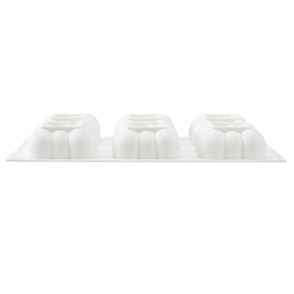 Pastry Tek Silicone Bubble Cloud Baking Mold - 6-Compartment - 1 count box