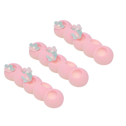 Pastry Tek Silicone Flower Strip Baking Mold - 6-Compartment - 1 count box