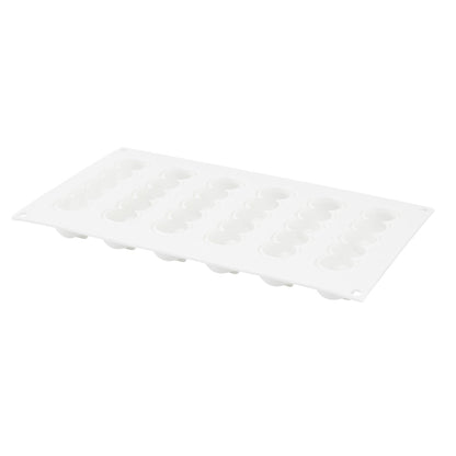 Pastry Tek Silicone Flower Strip Baking Mold - 6-Compartment - 10 count box
