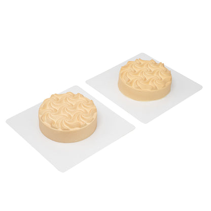 Pastry Tek Silicone Swirl Cake Baking Mold - 10 count box