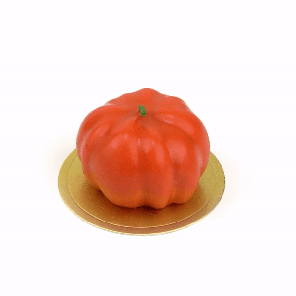 Pastry Tek Silicone Pumpkin Baking Mold - 6-Compartment - 1 count box